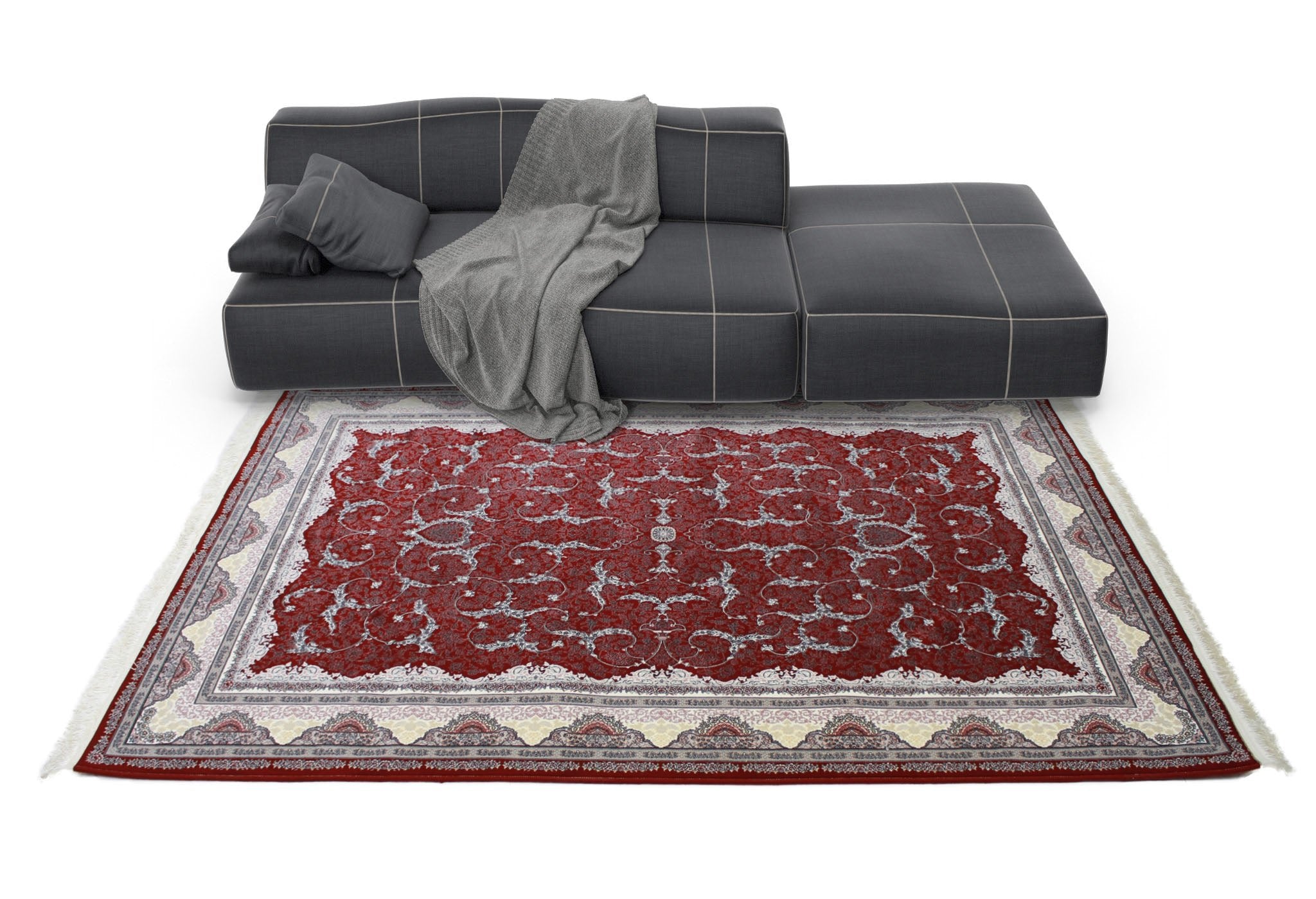 Lotus 3177 Persian Traditional Rug Red - Quality Rugs and Furniture