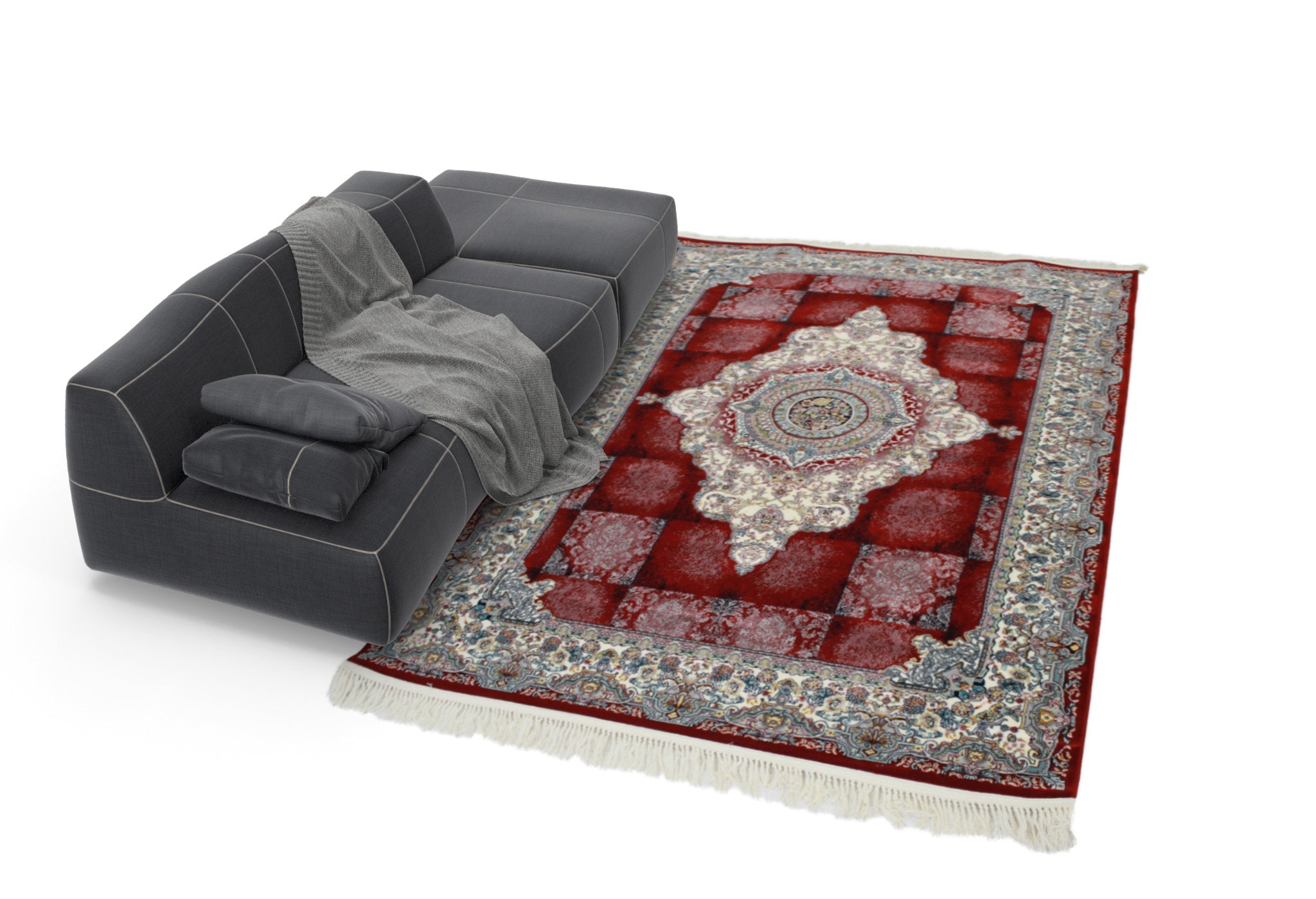 Mash 722582 Red Persian Traditional Rug - Quality Rugs and Furniture