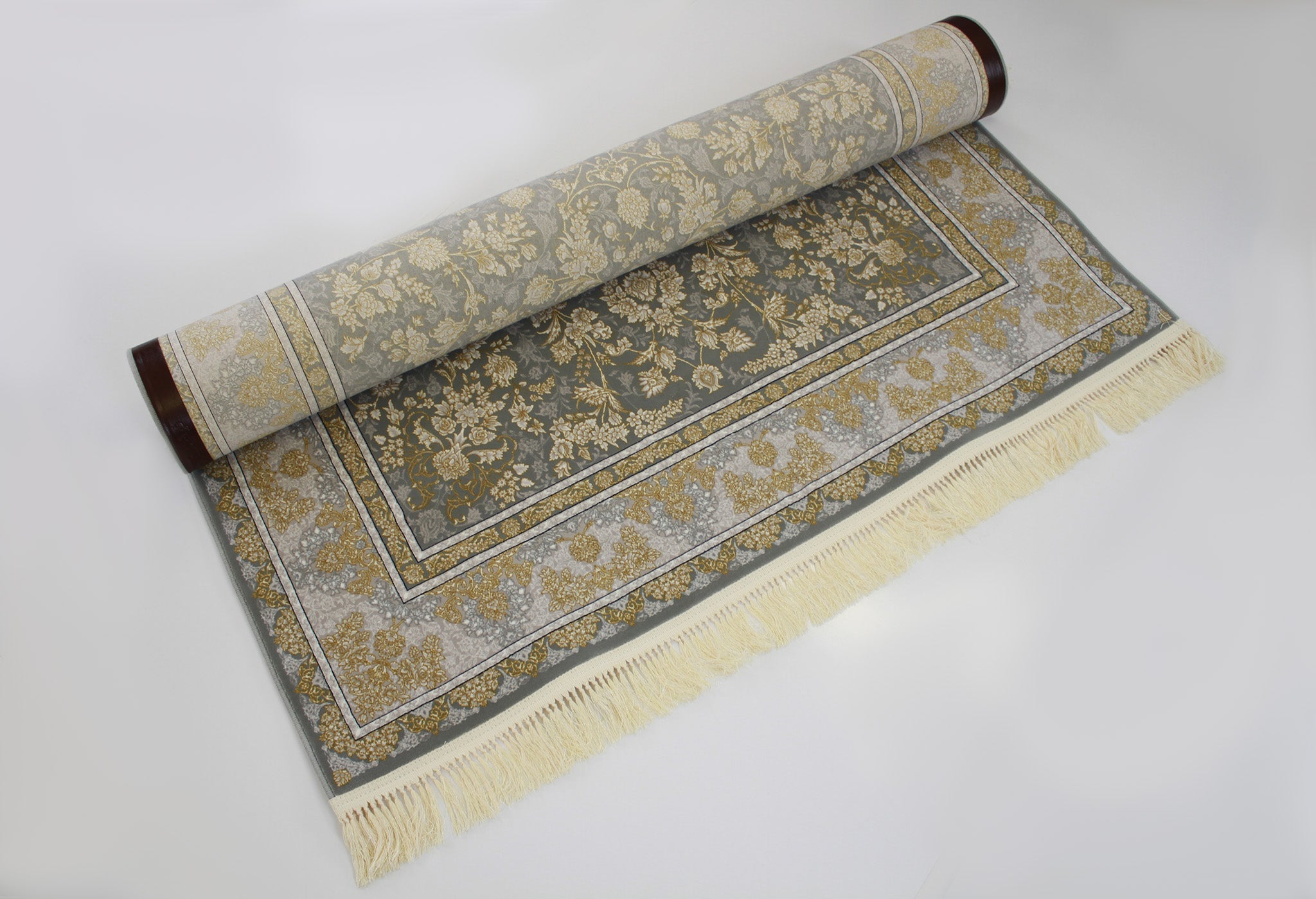Mash 802102 Grey Persian Traditional Rug - Quality Rugs and Furniture