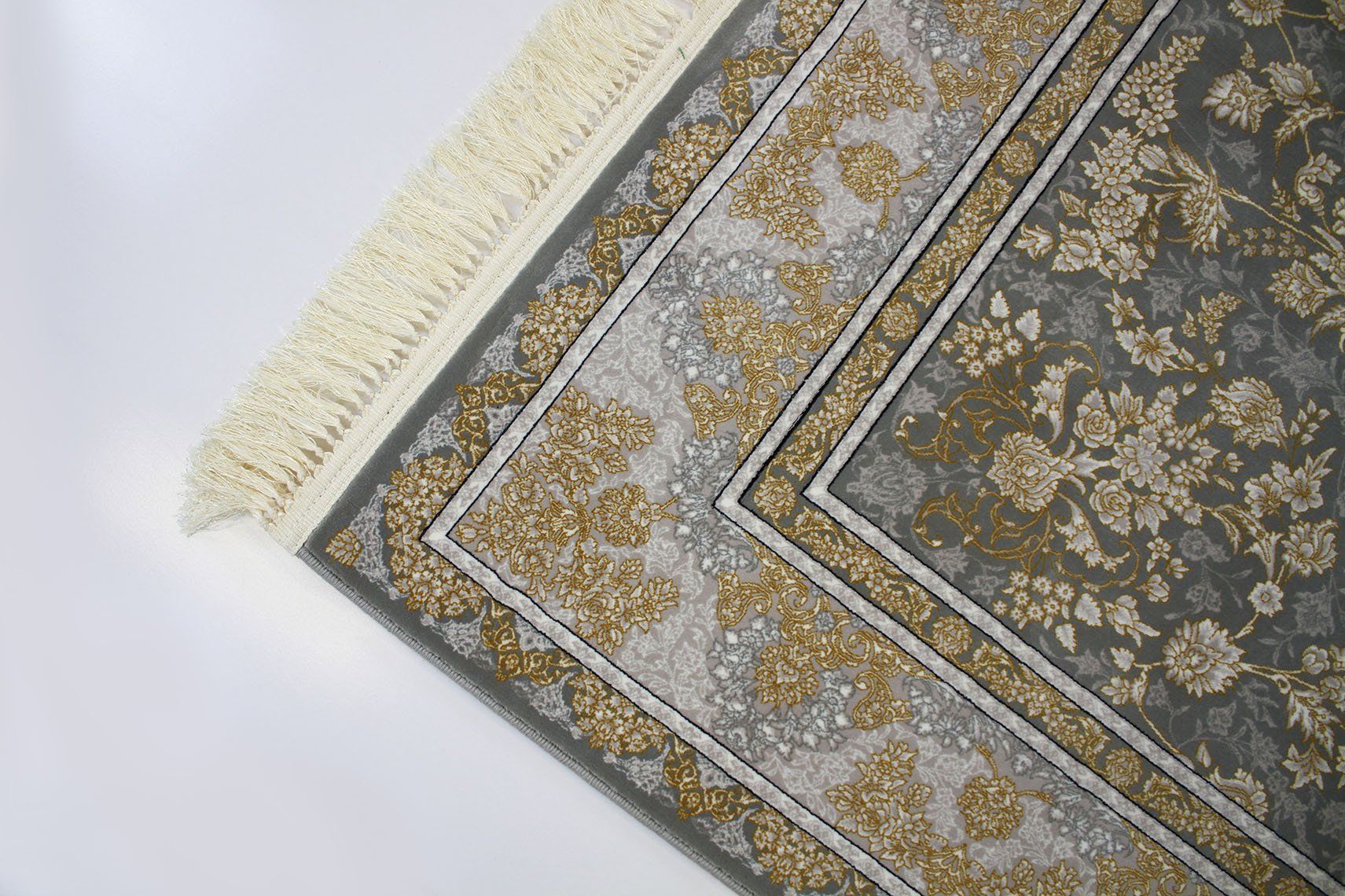 Mash 802102 Grey Persian Traditional Rug - Quality Rugs and Furniture
