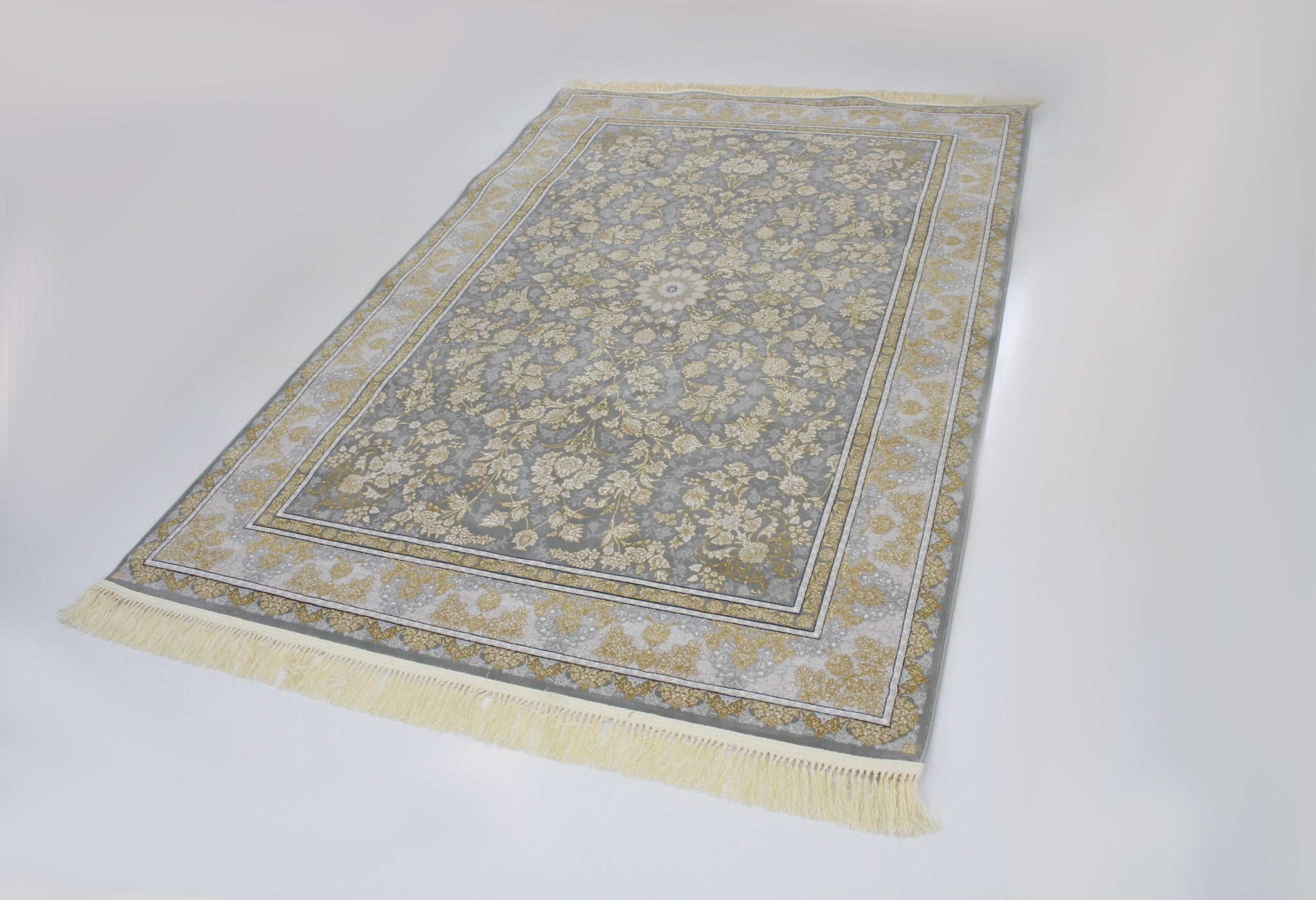 Mash 802102 Grey Persian Traditional Rug - Quality Rugs and Furniture