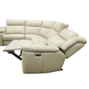 Phoenix Leather Lounge Beige - Quality Rugs and Furniture