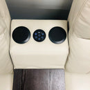 Phoenix Leather Lounge Beige - Quality Rugs and Furniture