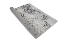 Roma R7632A - White/Black Modern Rug - Quality Rugs and Furniture