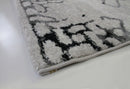 Roma R7632A - White/Black Modern Rug - Quality Rugs and Furniture
