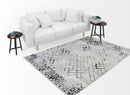 Roma R7632A - White/Black Modern Rug - Quality Rugs and Furniture