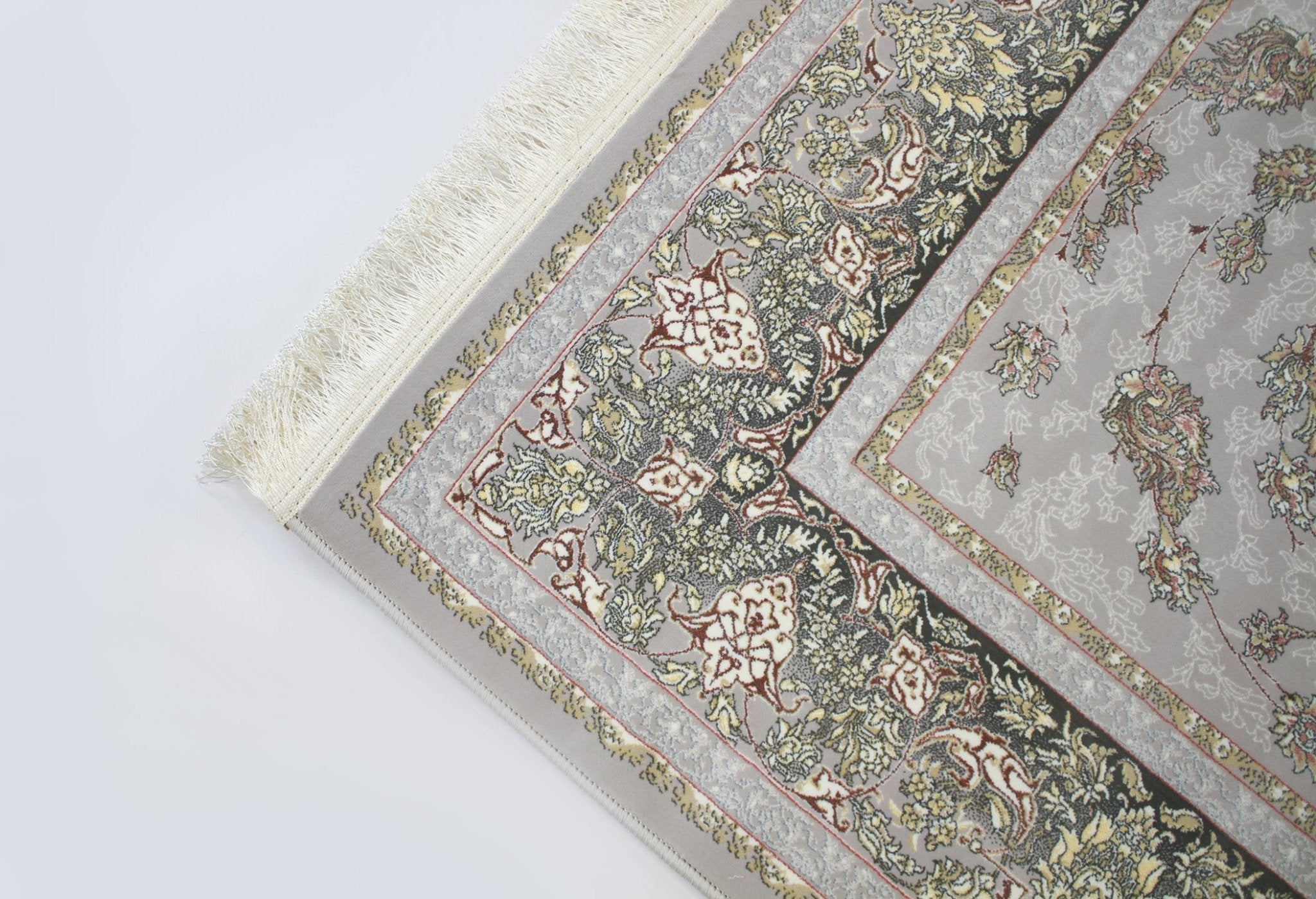 Romina 3182 Silver Traditional Rug - Quality Rugs and Furniture