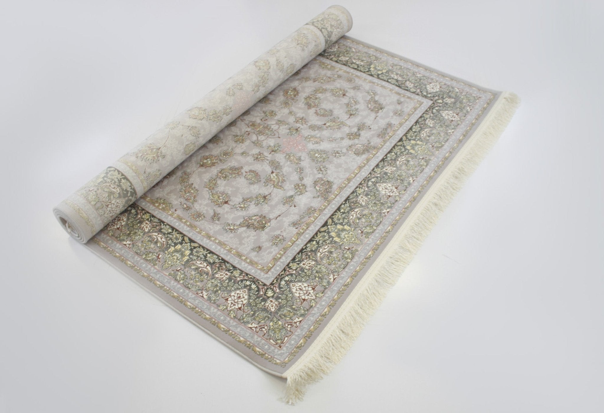 Romina 3182 Silver Traditional Rug - Quality Rugs and Furniture