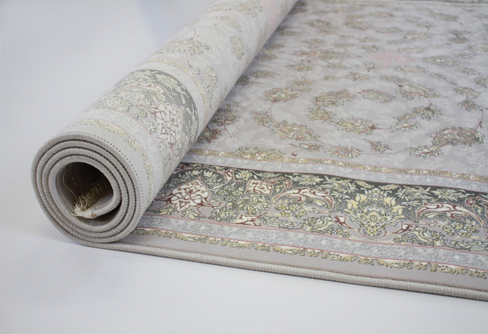 Romina 3182 Silver Traditional Rug - Quality Rugs and Furniture