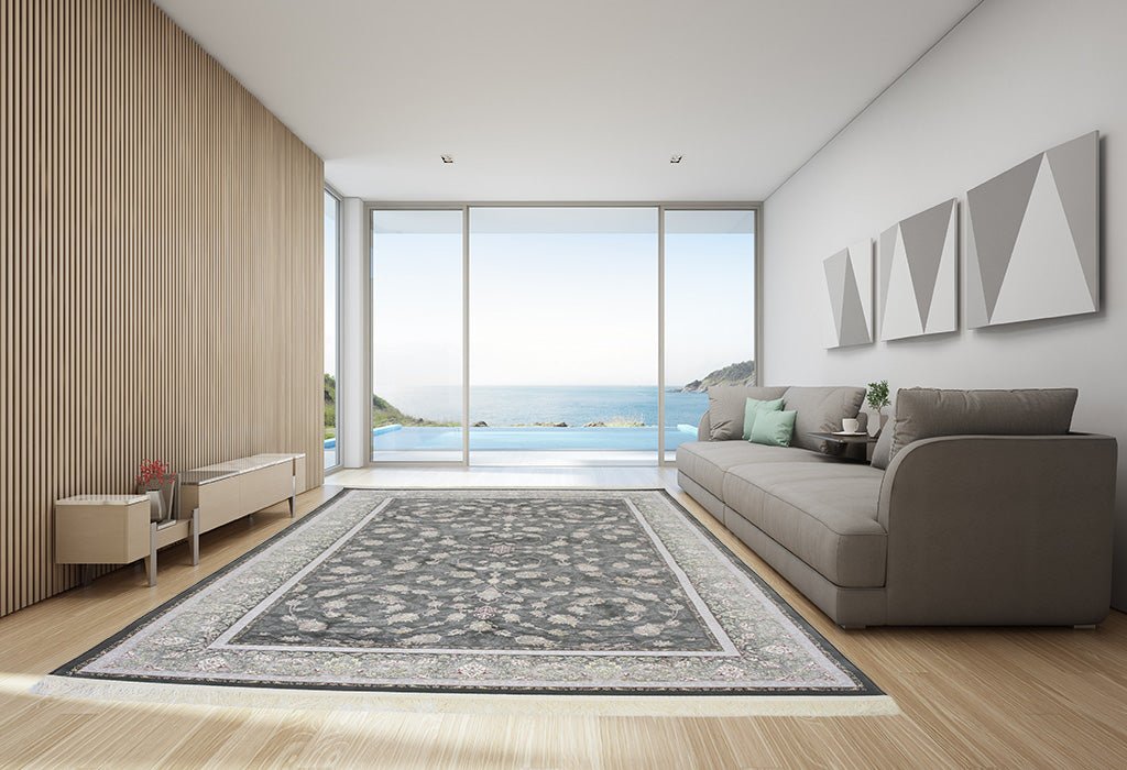 Romina 3182 Smoke Traditional Rug - Quality Rugs and Furniture