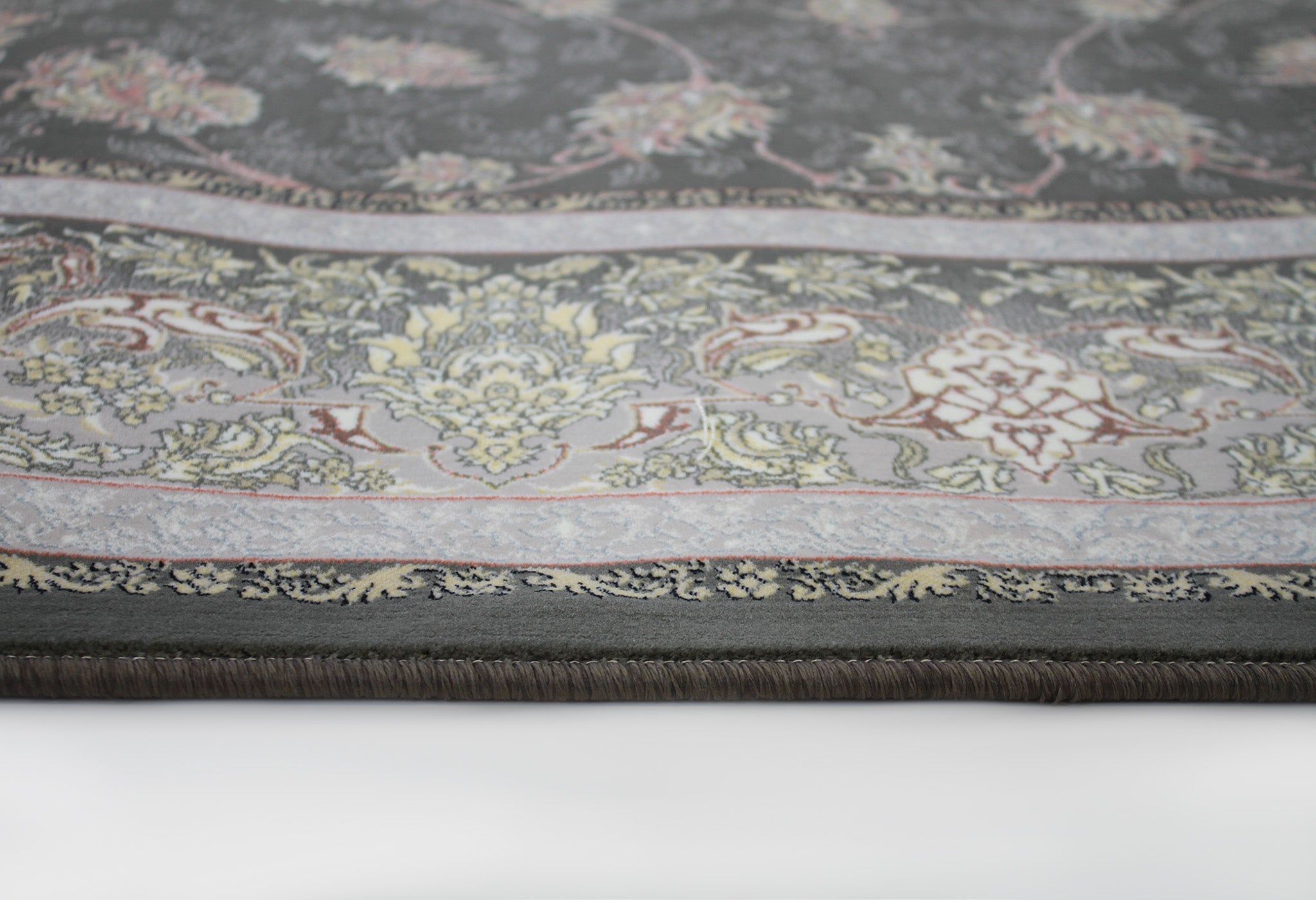 Romina 3182 Smoke Traditional Rug - Quality Rugs and Furniture