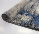 Sapphire 22325 Grey/Blue Modern Rug - Quality Rugs and Furniture