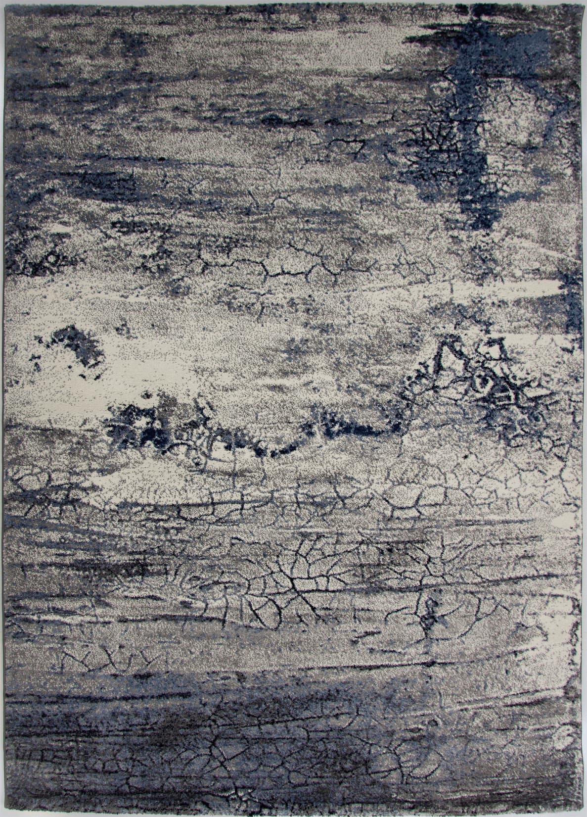 Sapphire 22325 Grey/Blue Modern Rug - Quality Rugs and Furniture