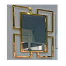 Sierra Mirror Stainless Steel Frame Gold - Quality Rugs and Furniture