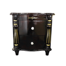 Tai Zi 8 Leather Bedroom Suite Luxury Modern Gold - Quality Rugs and Furniture