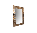 Thea Wall Mirror Decorative Rectangle Gold - Quality Rugs and Furniture
