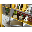 Vector Study Desk Yellow - Quality Rugs and Furniture
