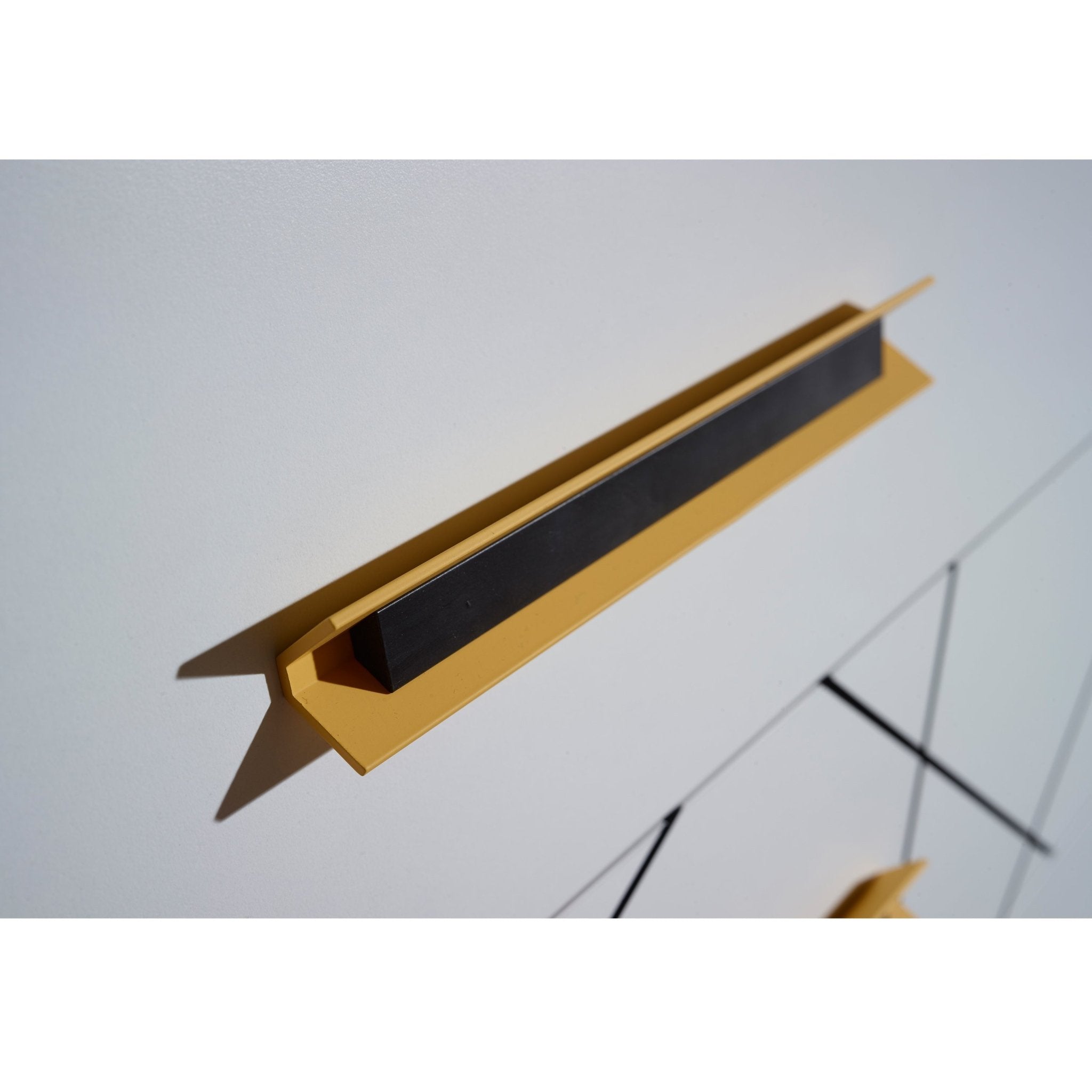 Vector Study Desk Yellow - Quality Rugs and Furniture