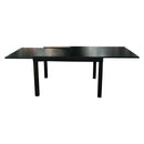 Walnut Extendable Dining Table Scratch Resistant Beech Veneer Solid Oak Les - Quality Rugs and Furniture