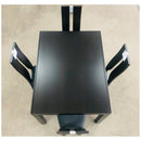 Walnut Extendable Dining Table Scratch Resistant Beech Veneer Solid Oak Les - Quality Rugs and Furniture