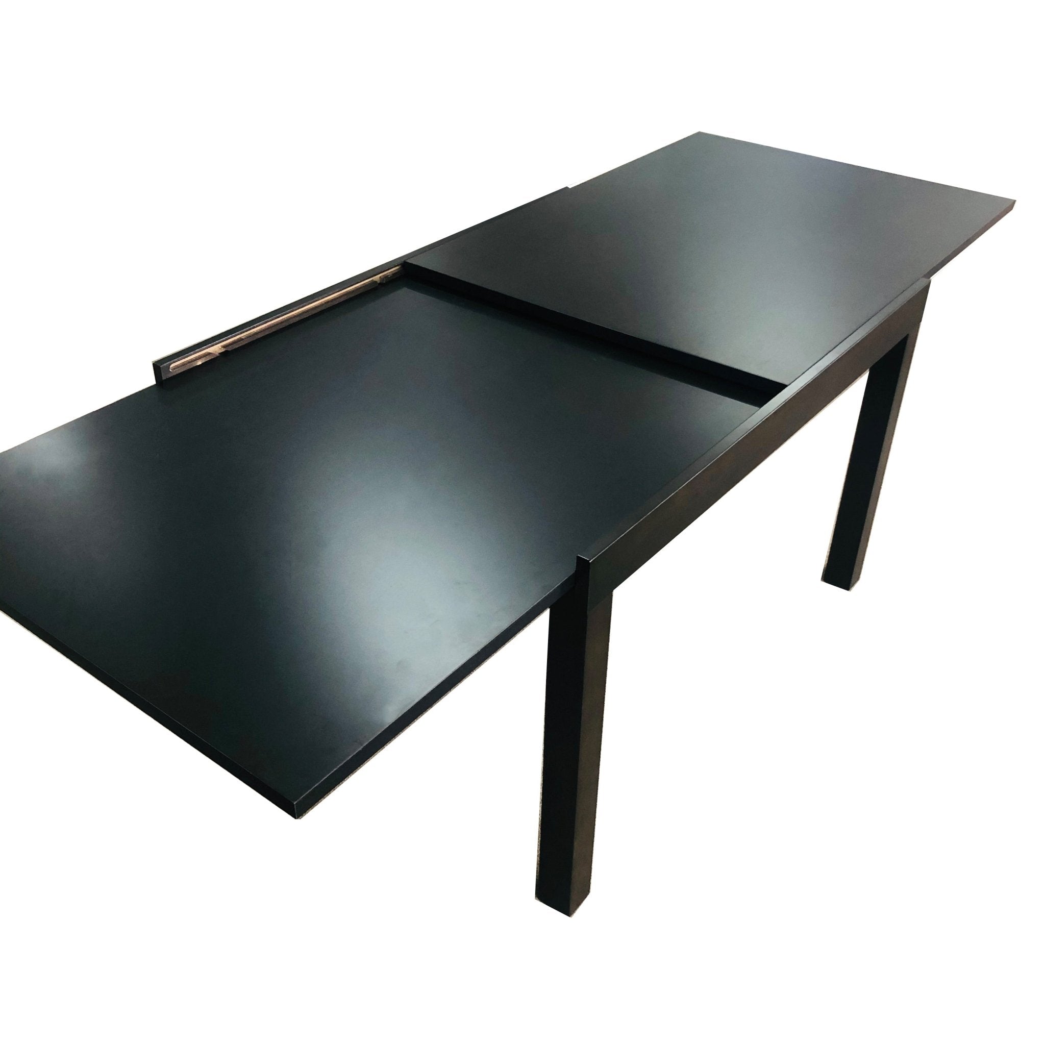 Walnut Extendable Dining Table Scratch Resistant Beech Veneer Solid Oak Les - Quality Rugs and Furniture