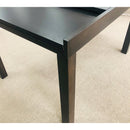 Walnut Extendable Dining Table Scratch Resistant Beech Veneer Solid Oak Les - Quality Rugs and Furniture