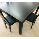 Walnut Extendable Dining Table Scratch Resistant Beech Veneer Solid Oak Les - Quality Rugs and Furniture