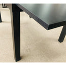 Walnut Extendable Dining Table Scratch Resistant Beech Veneer Solid Oak Les - Quality Rugs and Furniture