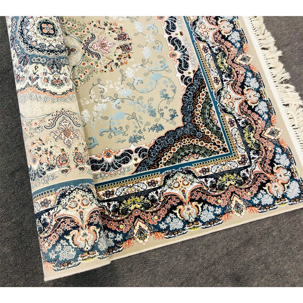 Zartosht 4730 Grey Persian Traditional Rug - Quality Rugs and Furniture