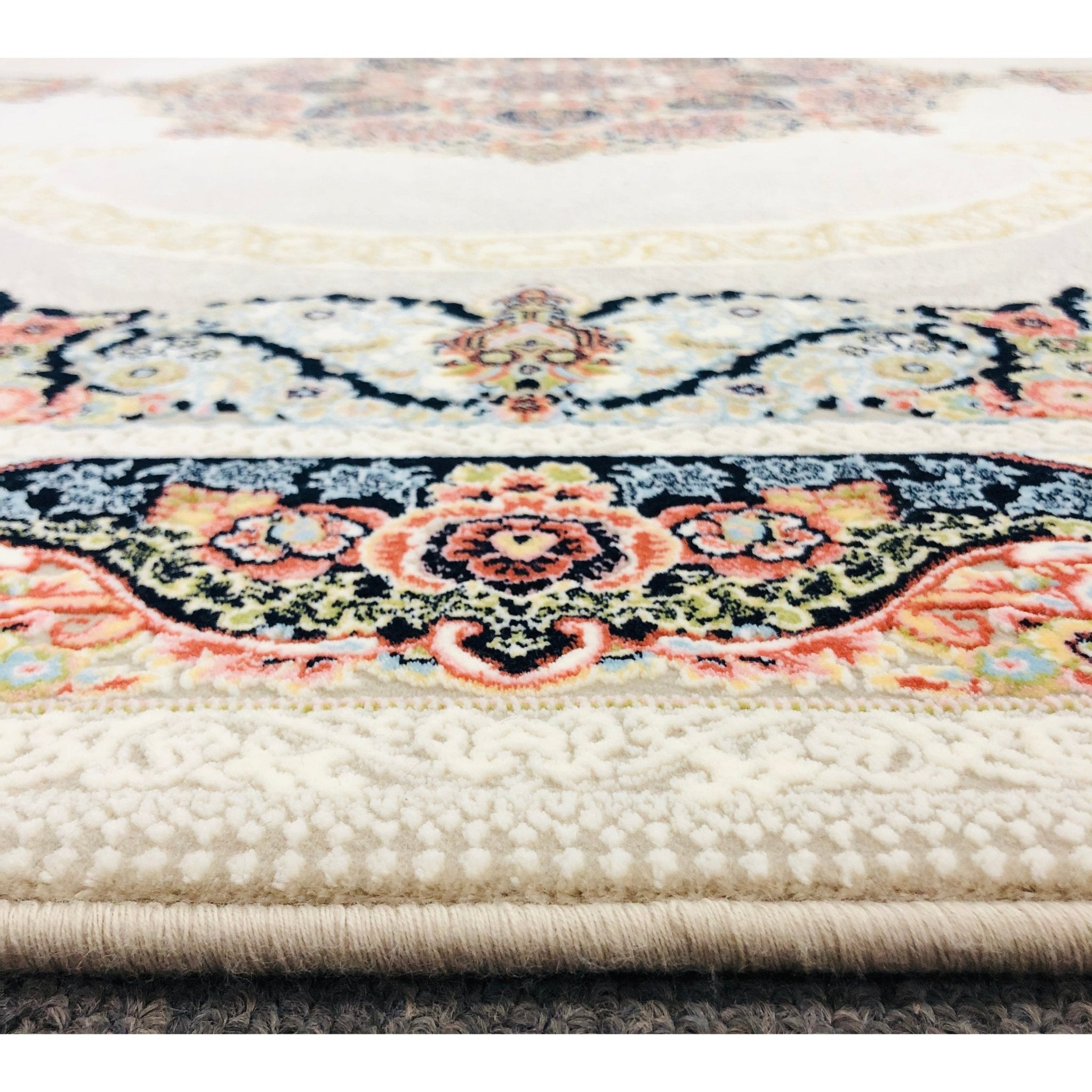 Zartosht 4920 Grey Persian Traditional Rug - Quality Rugs and Furniture