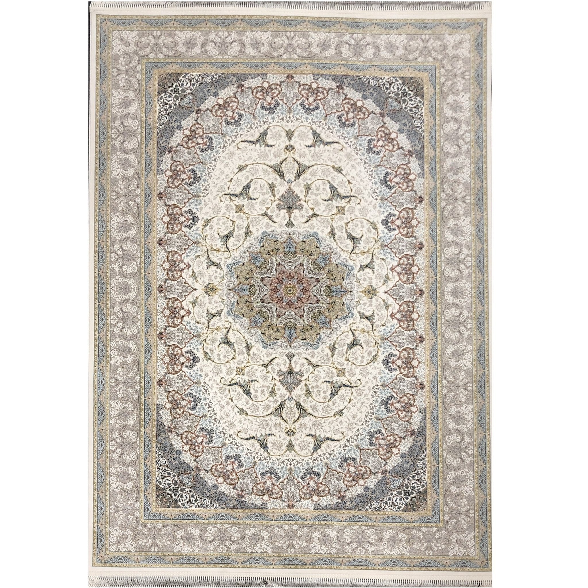 Zartosht 5252 Cream Persian Traditional Rug - Quality Rugs and Furniture