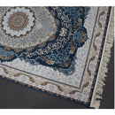 Zartosht 5511 Dark Blue Round Persian Traditional Rug - Quality Rugs and Furniture