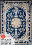 Zartosht 6090 Marin Blue Persian Traditional Rug - Quality Rugs and Furniture