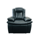 Zizo Hometheater Recliner Leather Sofa Set Black - Quality Rugs and Furniture