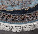Zomorod 25036 Blue Round Traditional Rug - Quality Rugs and Furniture