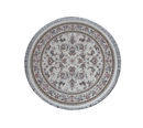 Zomorod 37001 Cream Round Traditional Rug - Quality Rugs and Furniture